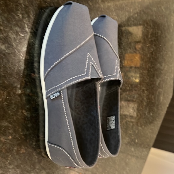 Bob’s flats by Skechers with memory foam navy blue size 7 - Picture 6 of 6